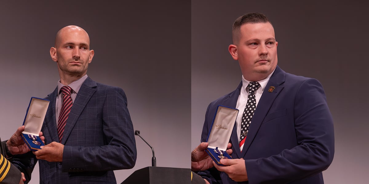 Pennsylvania State Police awards Purple Heart to four troopers shot in the line of duty