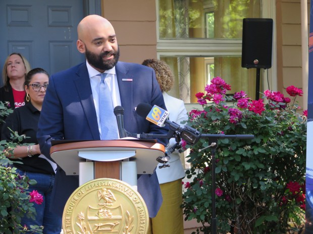 Jack Gombach, Reading's managing director, says the 222 Corridor Summer Soccer Series is a boon for Reading, Allentown and Lancaster. (DAVID MEKEEL - READING EAGLE)