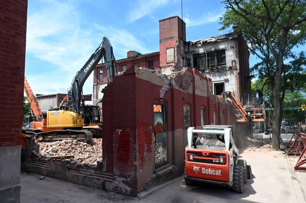 Developers of the Cornerstone at Sixth housing say they hope to have the project ready to begin construction by the end of the year. (BILL UHRICH/READING EAGLE)