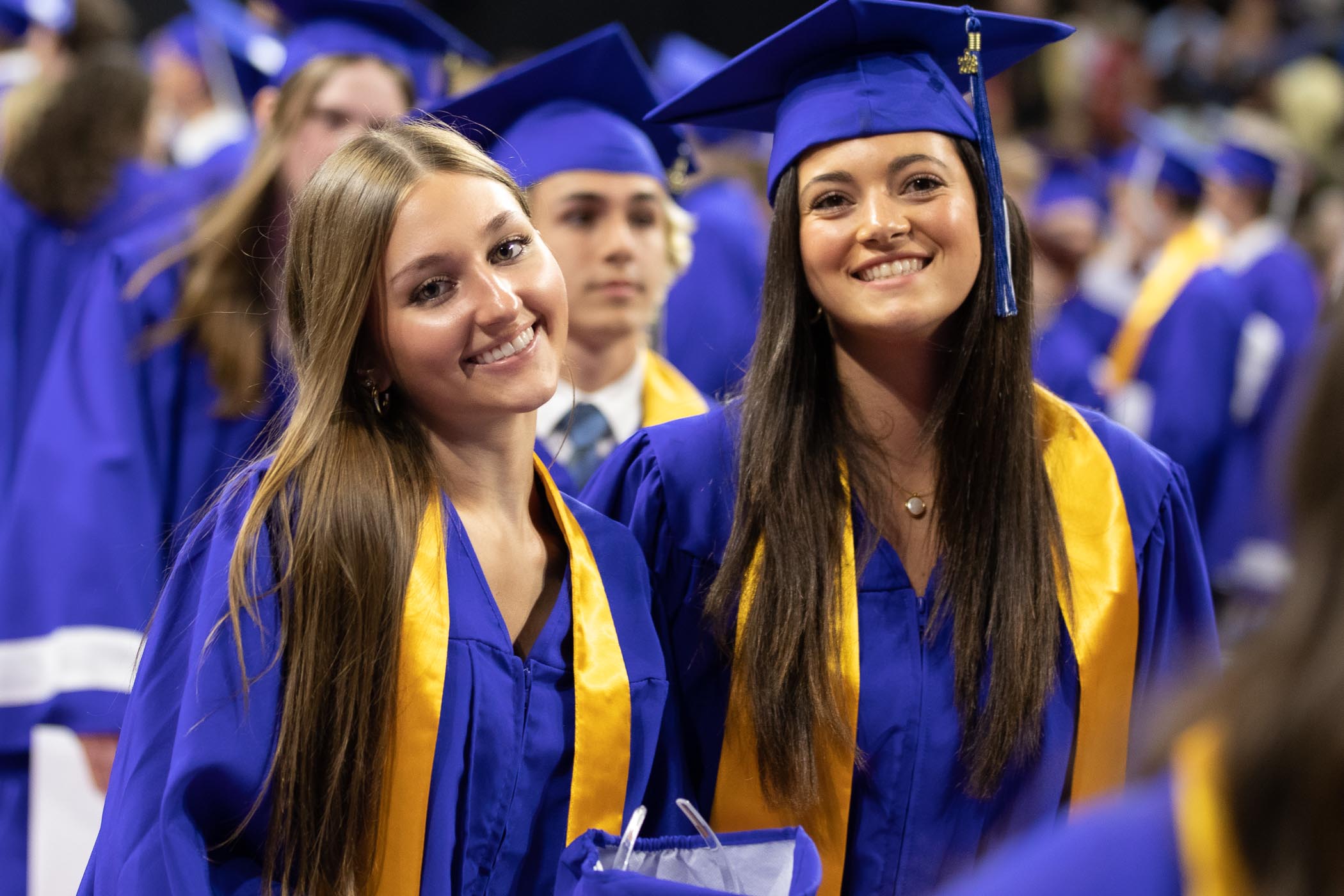 Exeter Township Senior High School Class of 2026 gathered at...