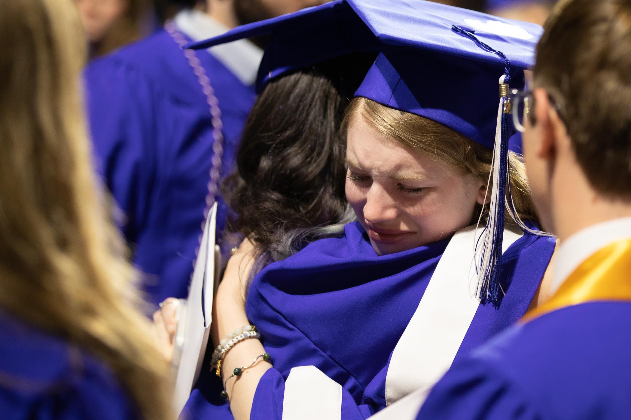 The graduation ceremony for the Exeter Township Senior High School...