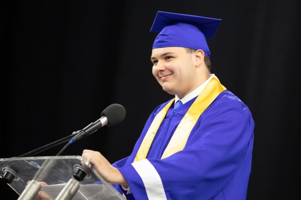 Adam Cooke, class president, said the class of 2026 will be missed at Exeter Township Senior High. (Photo courtesy of Exeter Township School District)