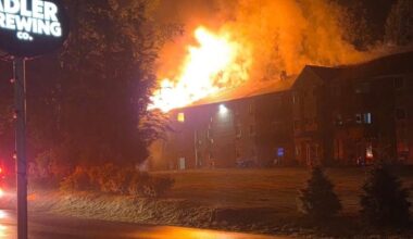 Dozens displaced in Muhlenberg apartment building fire