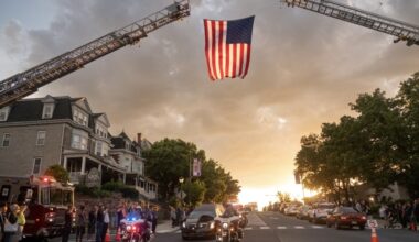 Community shows respect for fallen Central Berks Regional police officer (Photos)