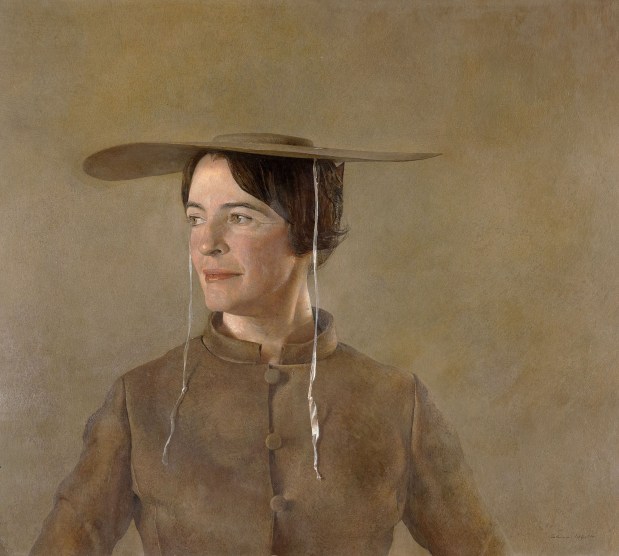 "Maga's Daughter" by Andrew Wyeth, part of the Betsy James Wyeth tribute at the Brandywine Museum of Art in Chadd's Ford. (Wyeth Foundation for American Art/Artists Rights Society)