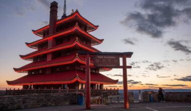 Visiting the Reading Pagoda in PA