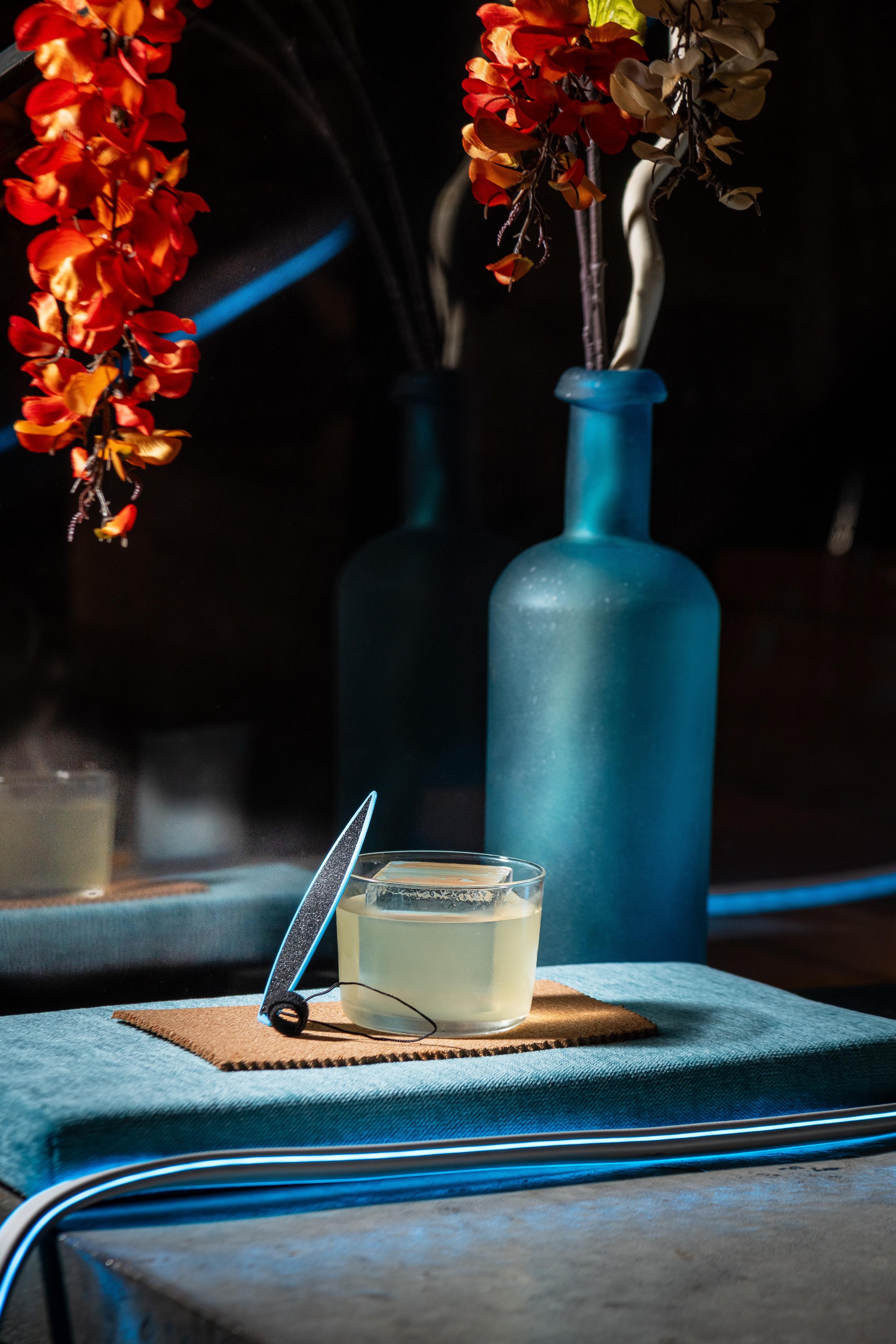 The clarified milk Surfers Paradise cocktail takes tips from Australia with the use of eucalyptus.