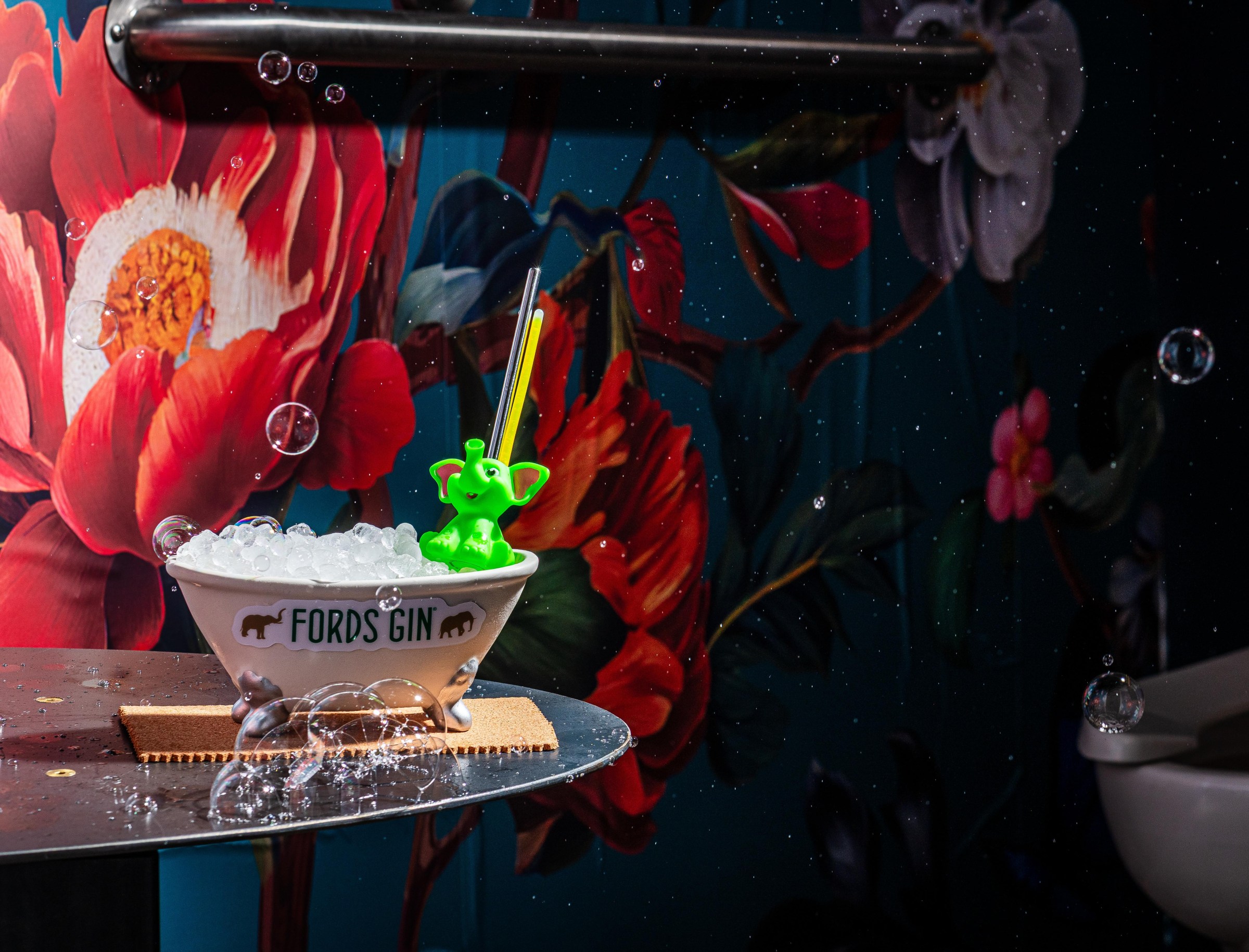 The Baths pay homage to the British Virgin Islands with Fords Gin, ginger, blackberry, lemon oleo, and chamomile.