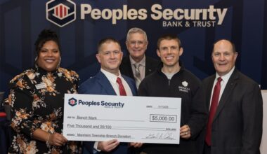 Peoples Security Bank and Trust donates $10,000 – Scranton Times-Tribune