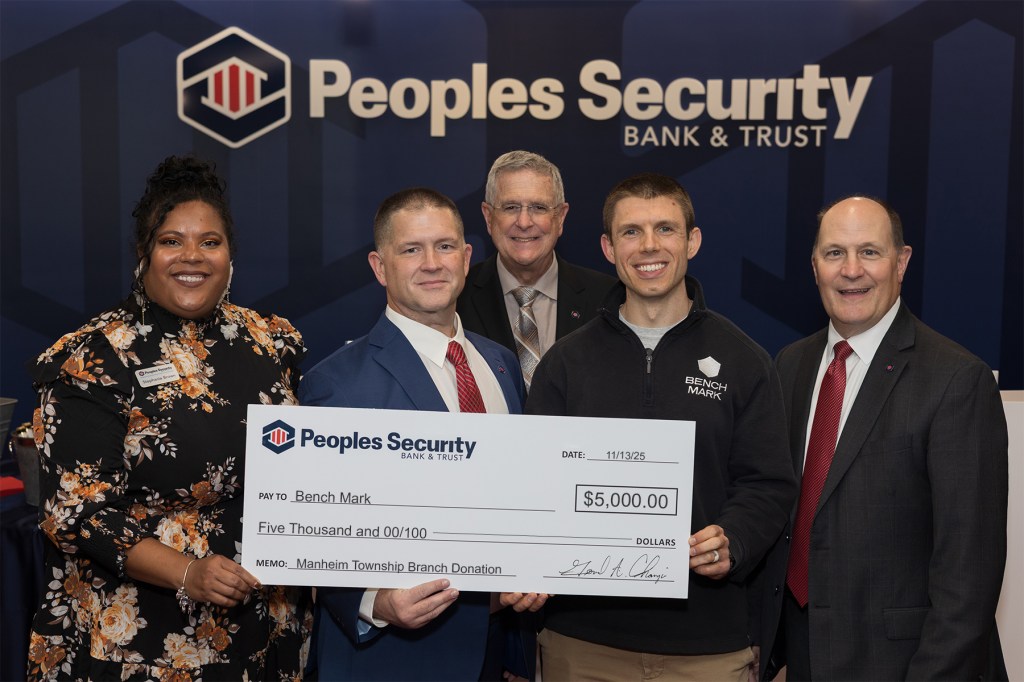 Peoples Security Bank and Trust donates $10,000 – Scranton Times-Tribune