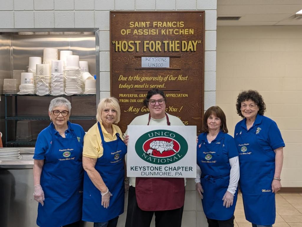Keystone UNICO at St. Francis Kitchen – Scranton Times-Tribune