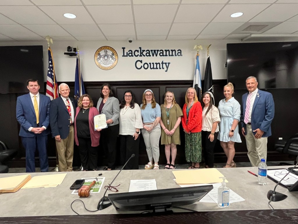 Commissioners proclaim Family Reunification Month – Scranton Times-Tribune