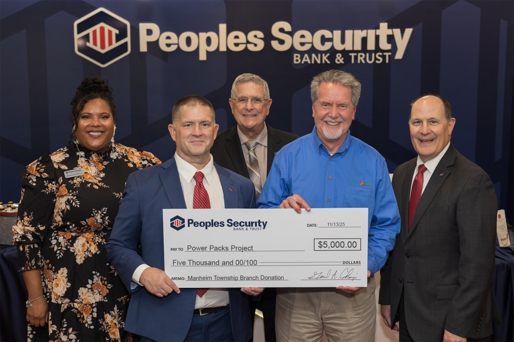 Peoples Security Bank and Trust donates $10,000 – Scranton Times-Tribune