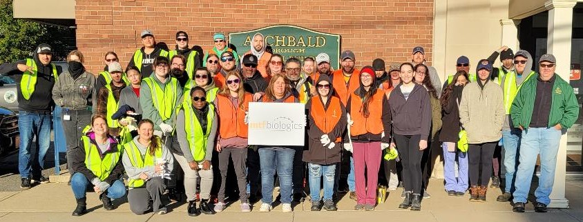 Eynon-Archbald Lions Club, MTF Biologics join forces in ‘Keep PA Clean’ – Scranton Times-Tribune