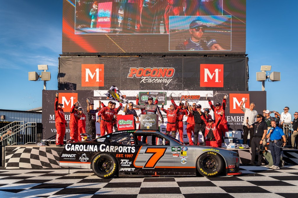 NASCAR AT POCONO: Allgaier wins O’Reilly Series MillerTech Battery 250 – Scranton Times-Tribune