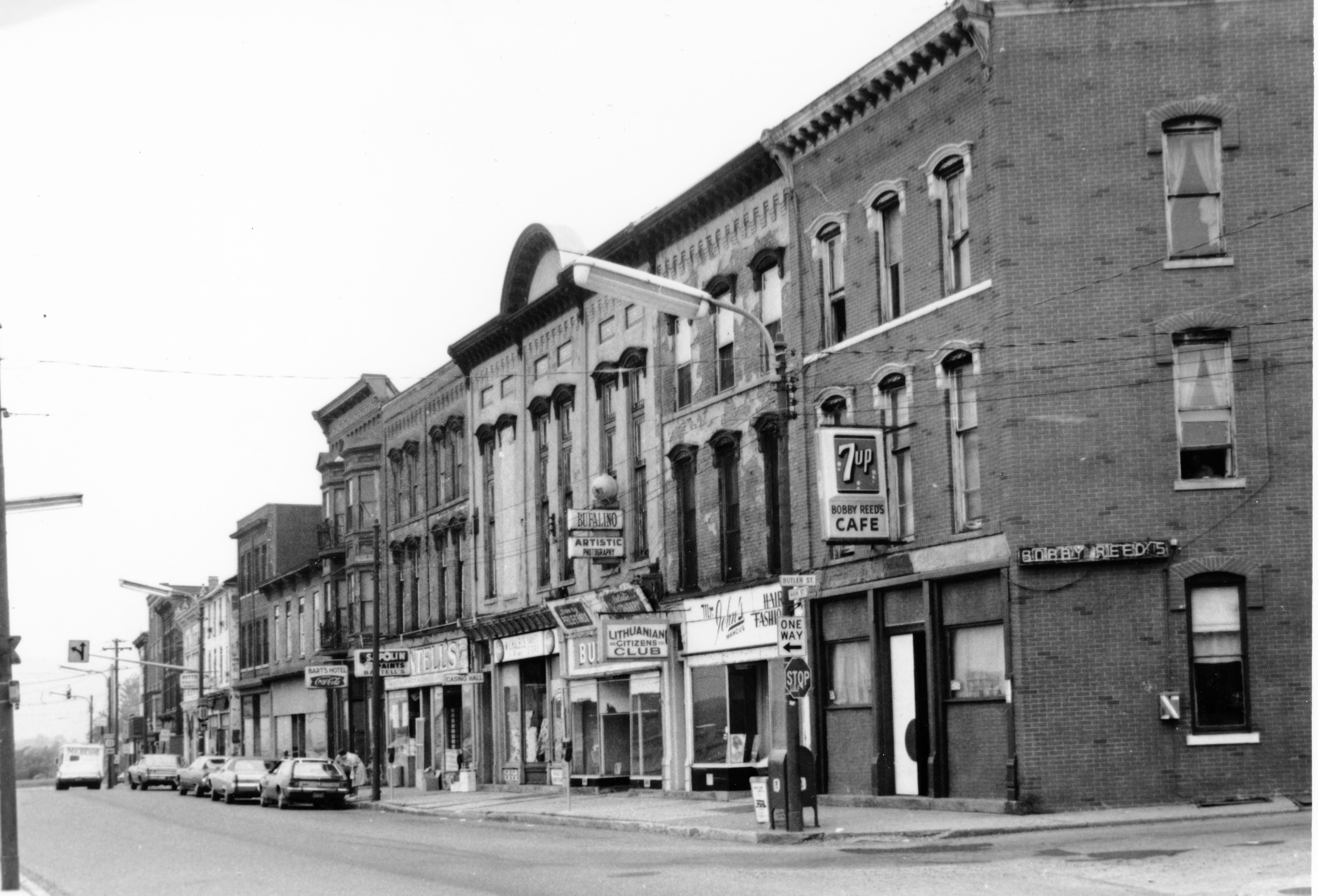 A look at the corner of North Main and Butler...