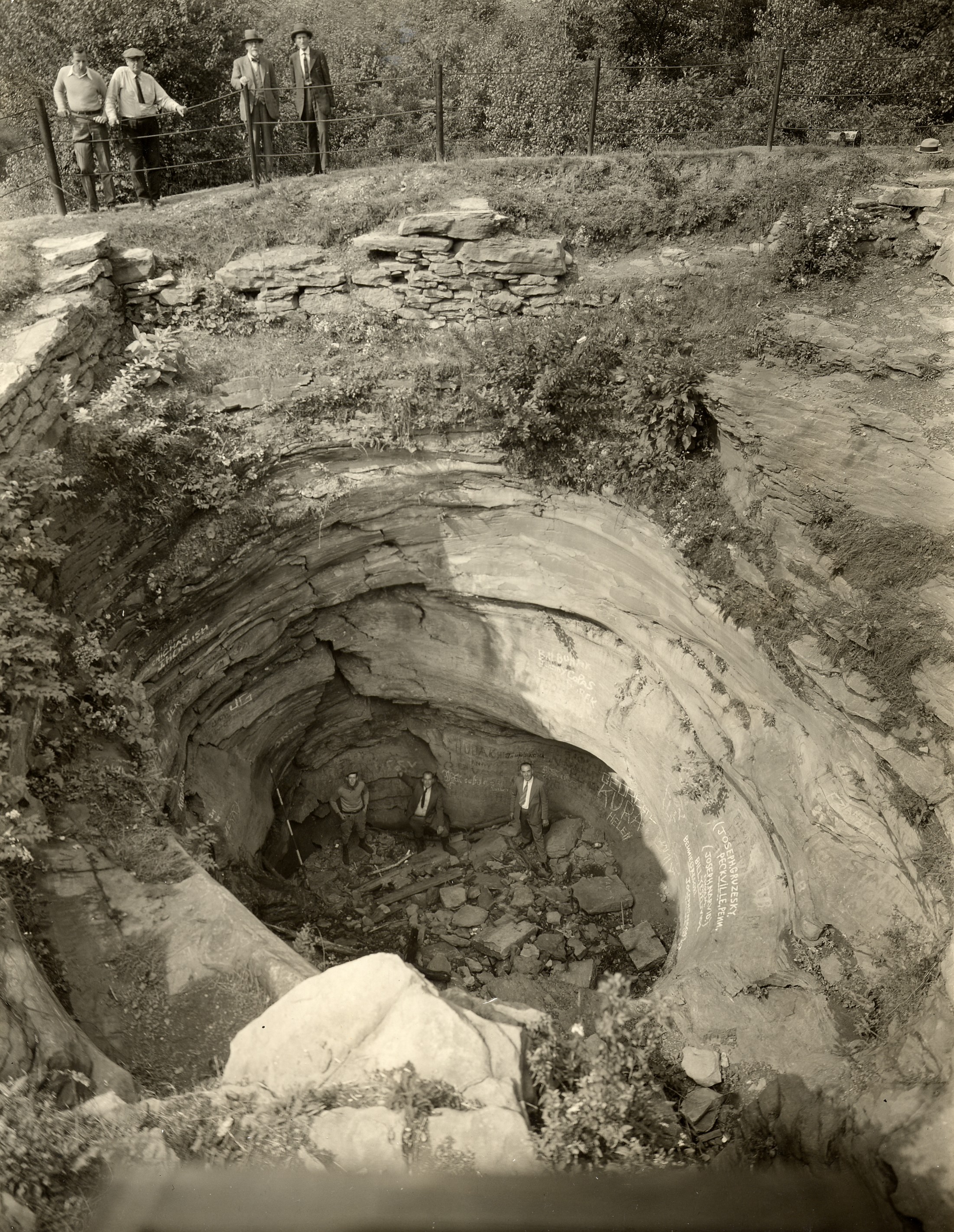Discovered in 1884, the Archbald Pothole is considered to be...