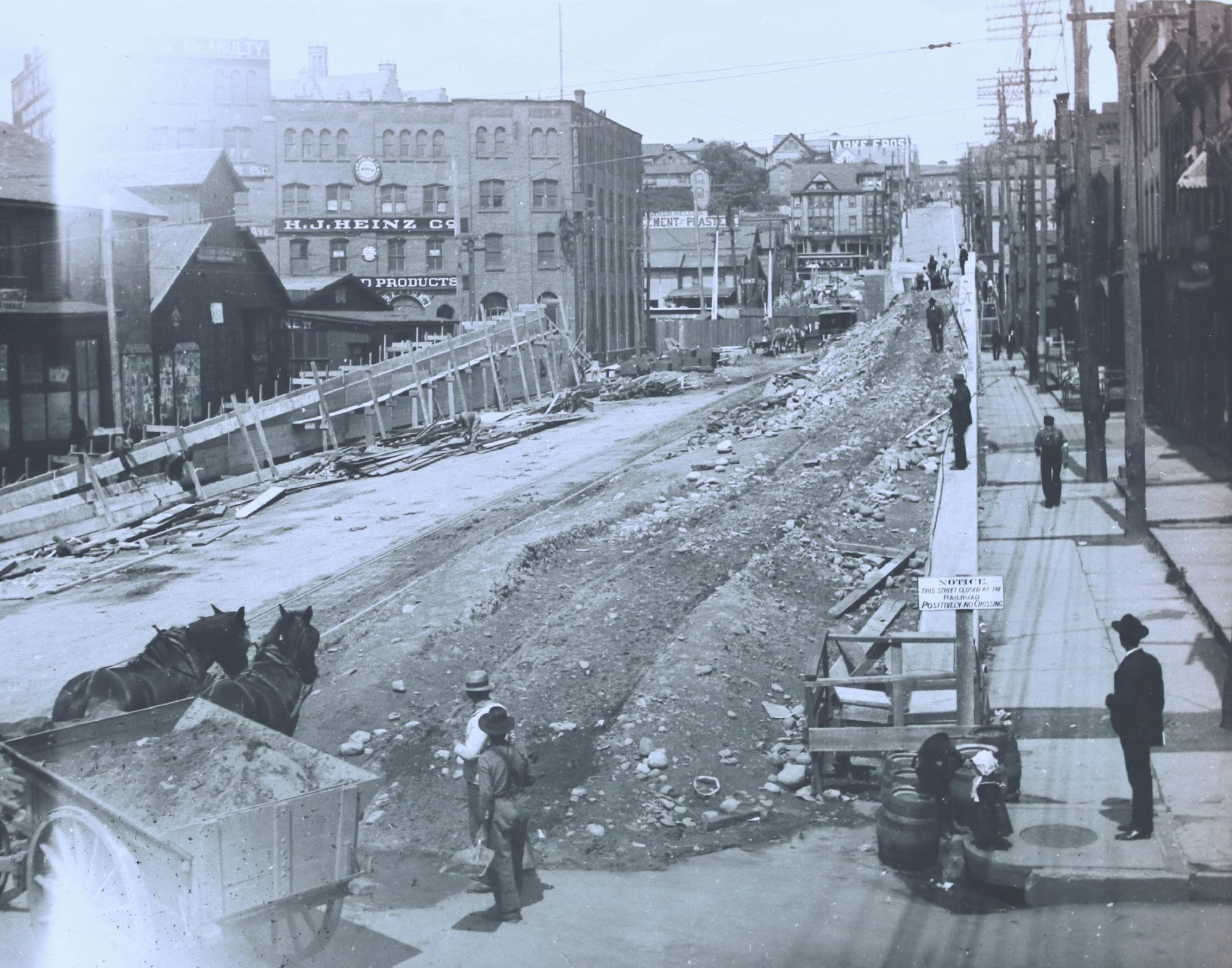 In July 1903, the DL&W Railroad was building a new...
