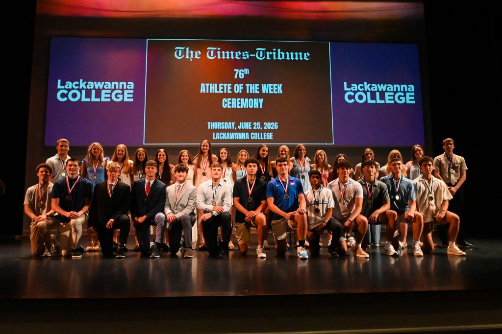 PHOTO GALLERY: Times-Tribune Athlete of the Week Ceremony – Scranton Times-Tribune