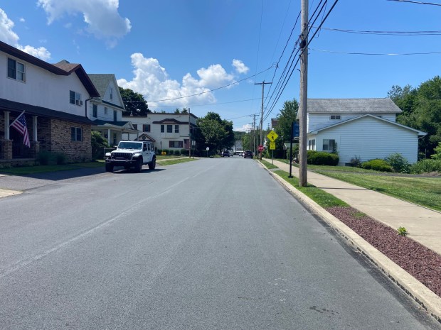 Laurel Street in Archbald pictured Monday, June 29, 2026. (Christine Lee/Staff Photo)