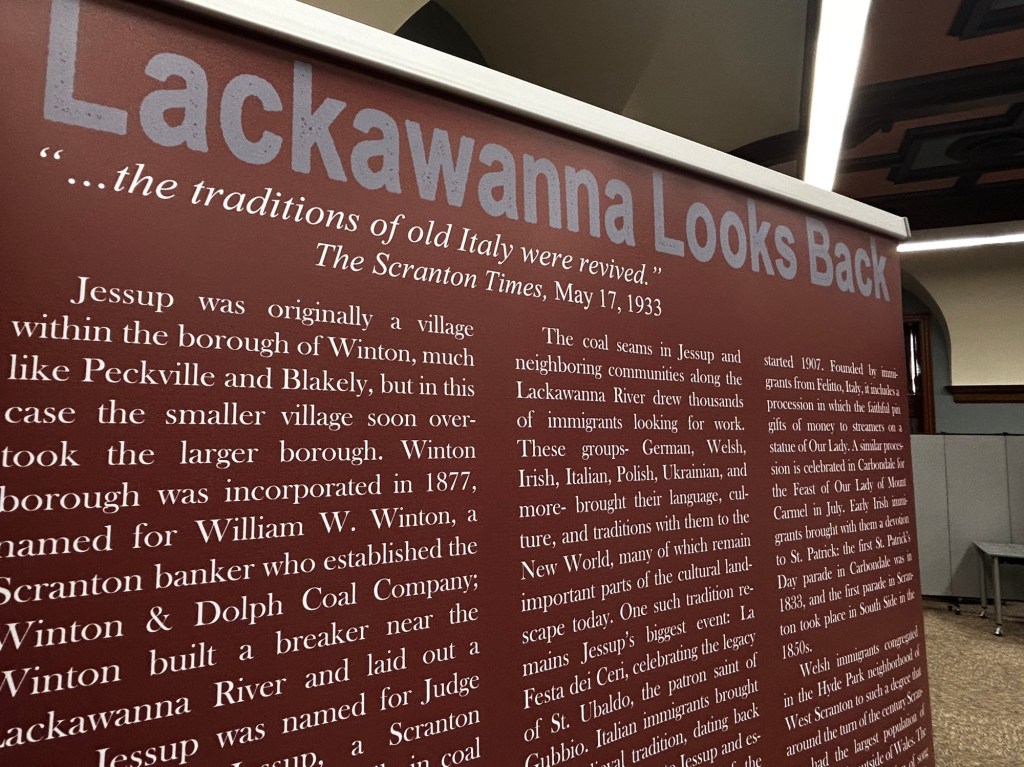 'Lackawanna Looks Back' displays ready you for trip back in time