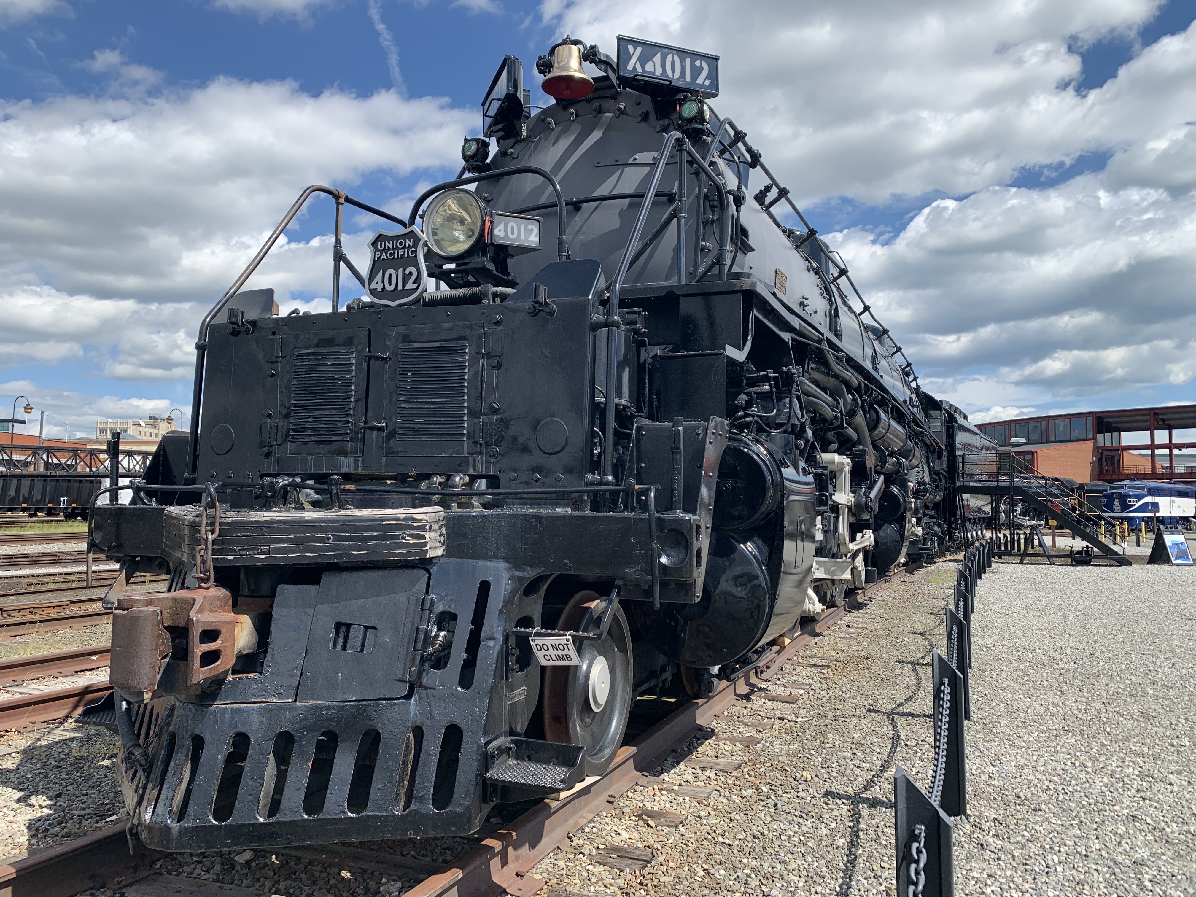 Big Boy 4012 locomotive on display at Steamtown National Historic...