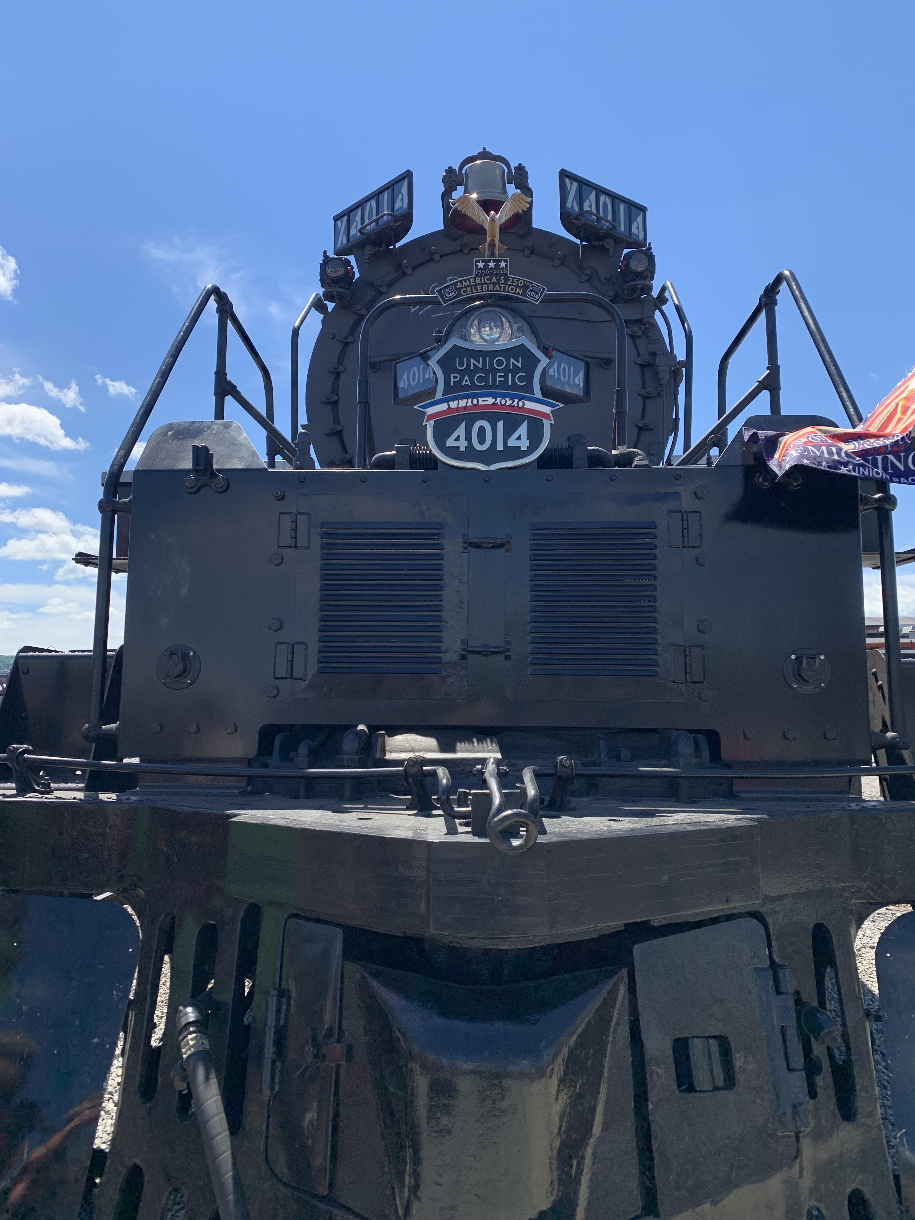 Union Pacific’s Big Boy 4014, the world’s largest operating steam...