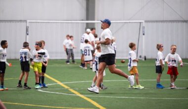 VIDEO: New England Patriots tight end CJ Dippre hosted a Youth Football Camp on Tuesday – Scranton Times-Tribune