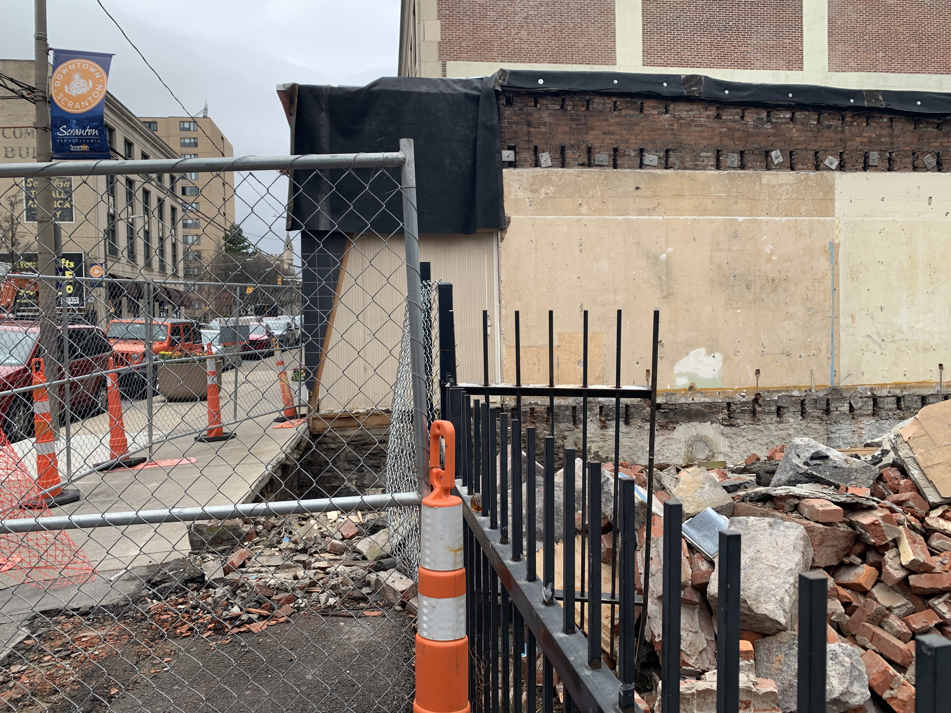 The site of the former Mattes & Mattes attorneys’ building...
