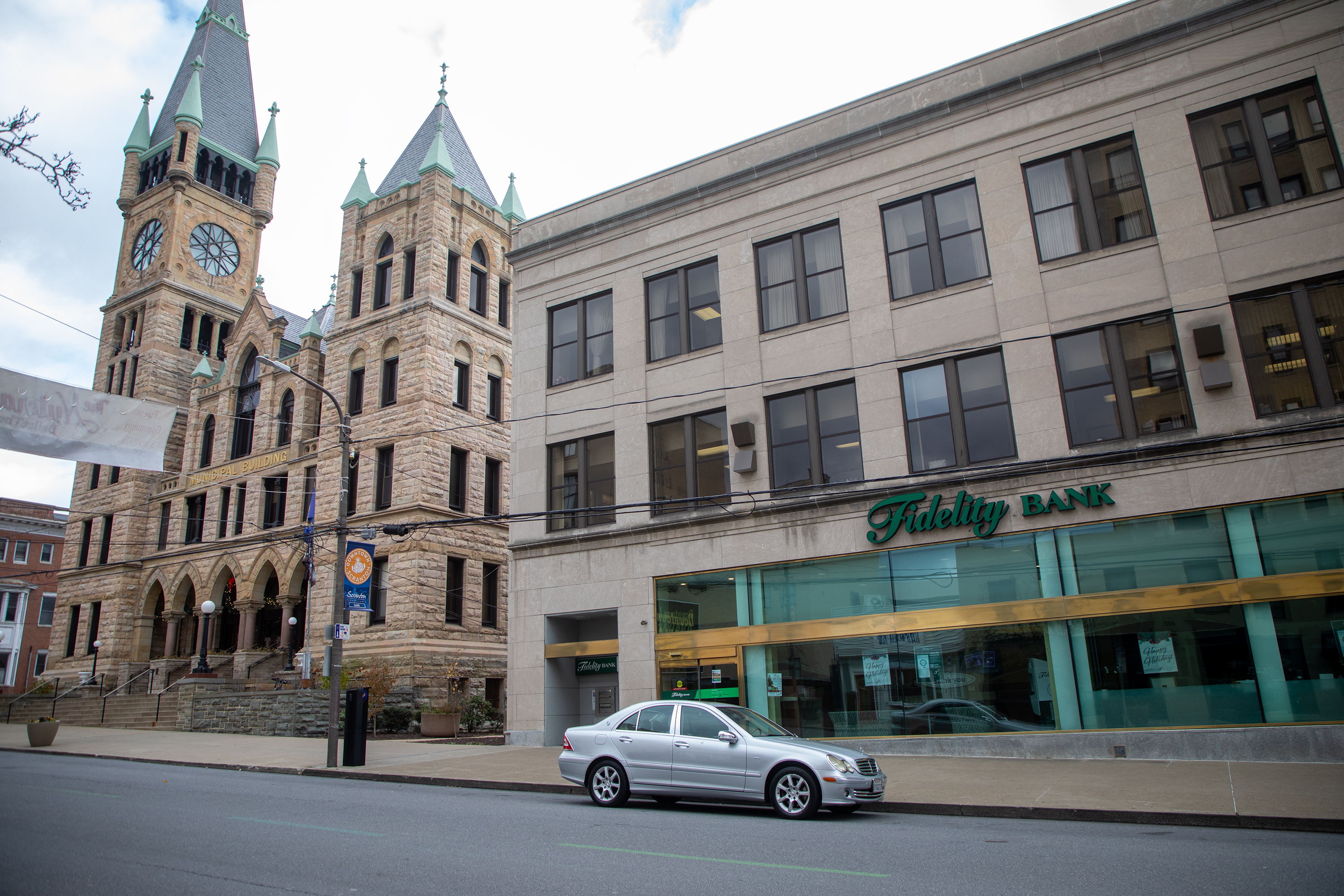The Fideilty Bank building at 338 N. Washington Ave. in...