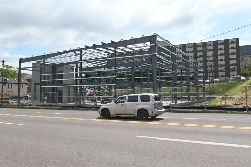 Lackawanna College's new building starts to take shape in Scranton