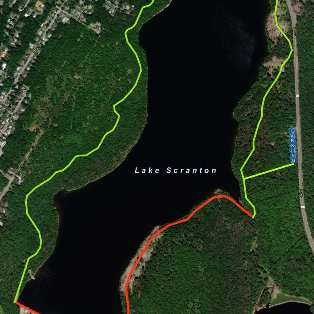 Section of walking path around Lake Scranton to close until Aug. 21