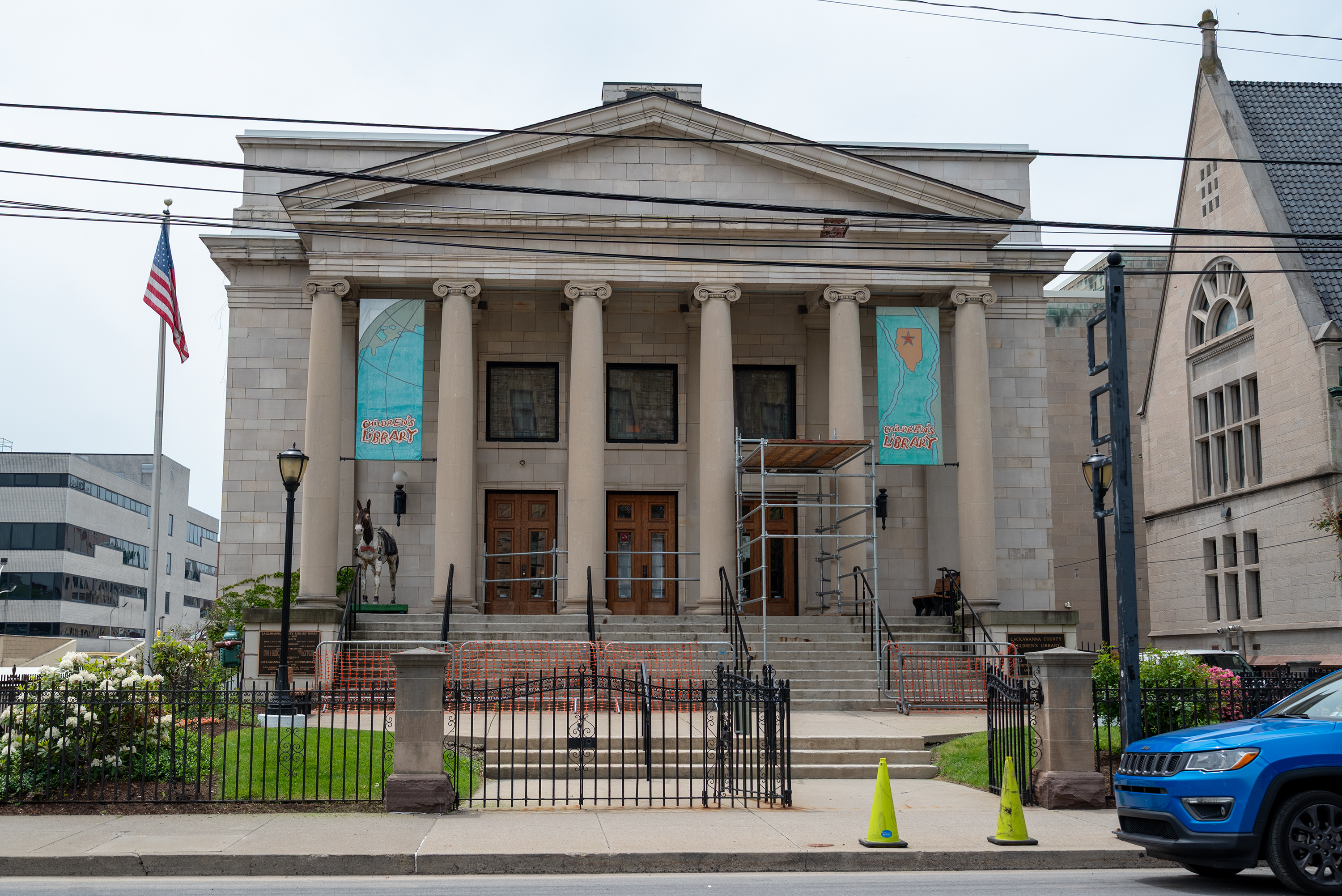 The Lackawanna County Children’s Library in Scranton on Wednesday, May...