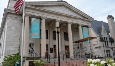 Lackawanna County Children's Library in Scranton to repair stone facade