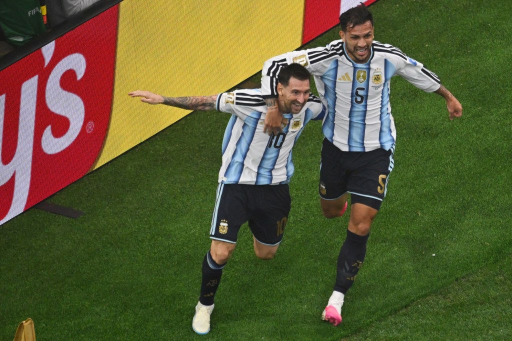 SOCCER: Messi breaks World Cup scoring record in Argentina’s win – Scranton Times-Tribune