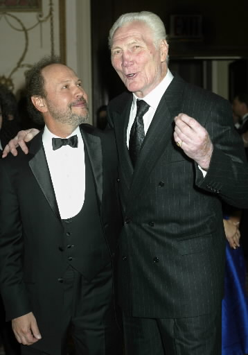 Billy Crystal and Jack Palance at the Oscars.(AP)