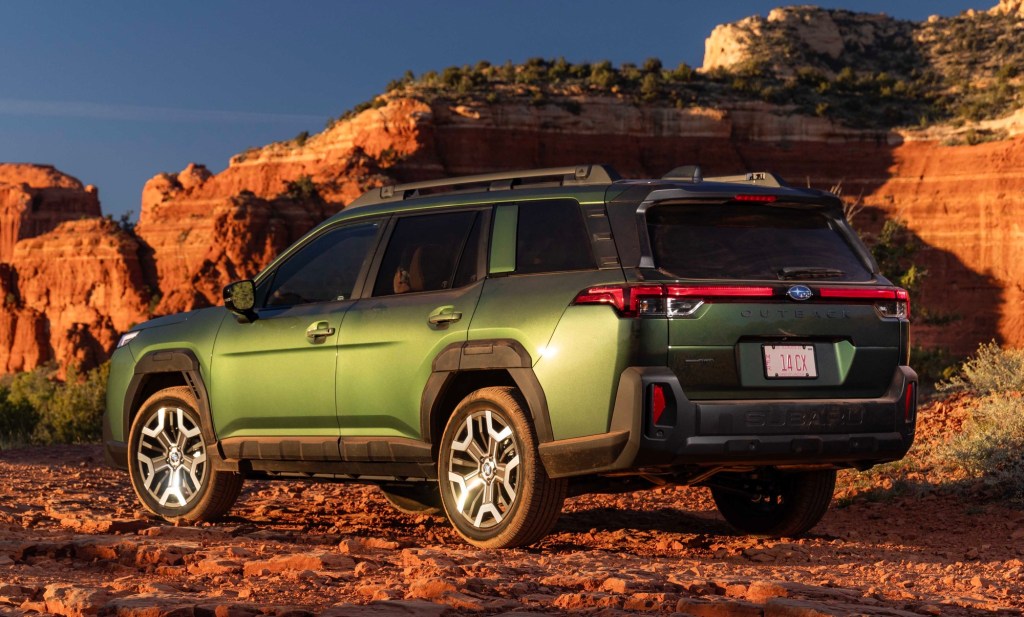 Redesigned Outback strikes a rugged new look