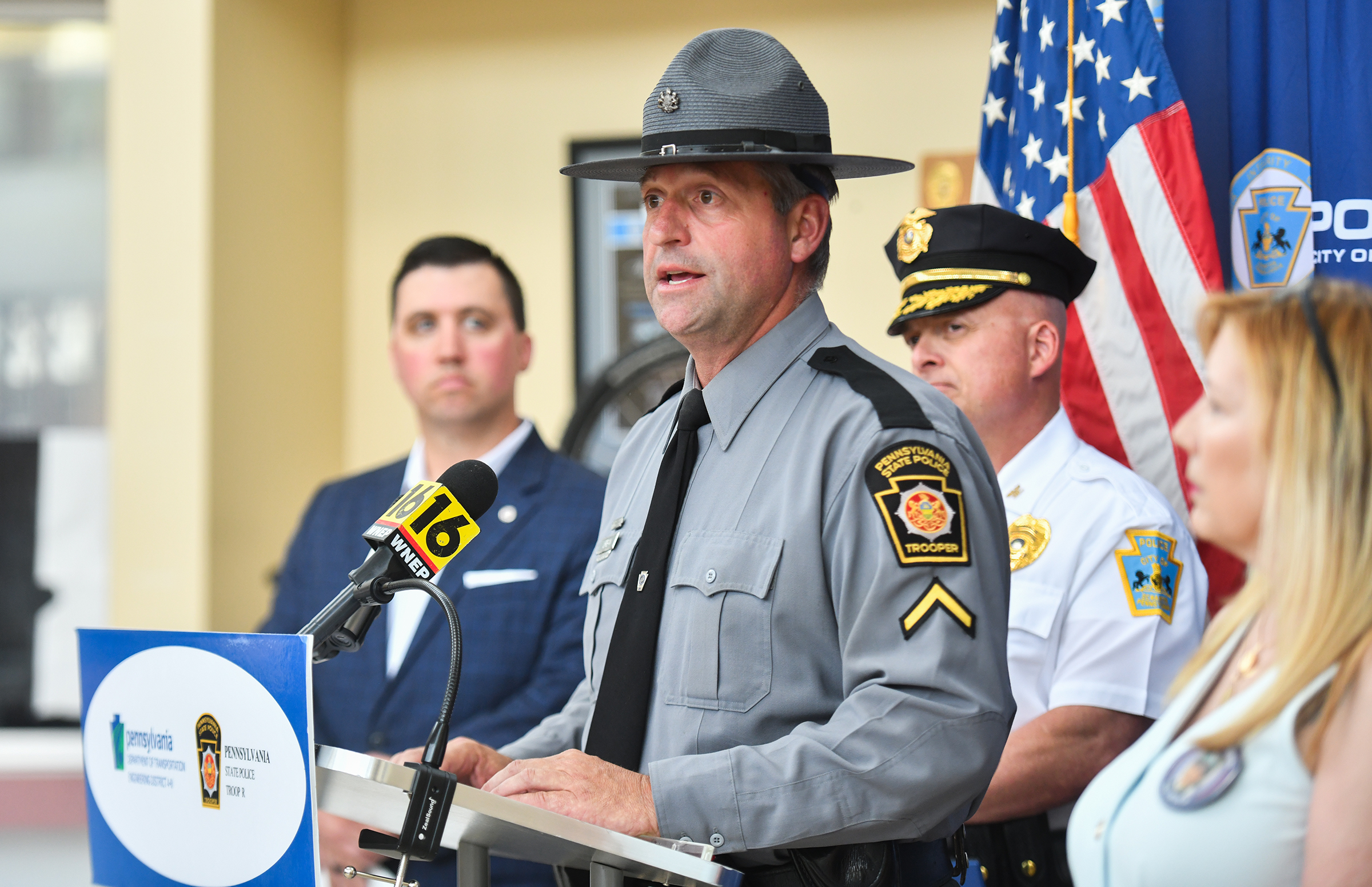 Trooper First Class and Pennsylvania State Police Troop R Community...