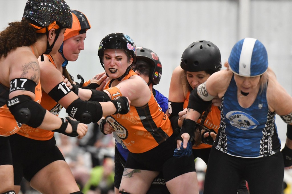 Roller derby's B-teams in action all weekend