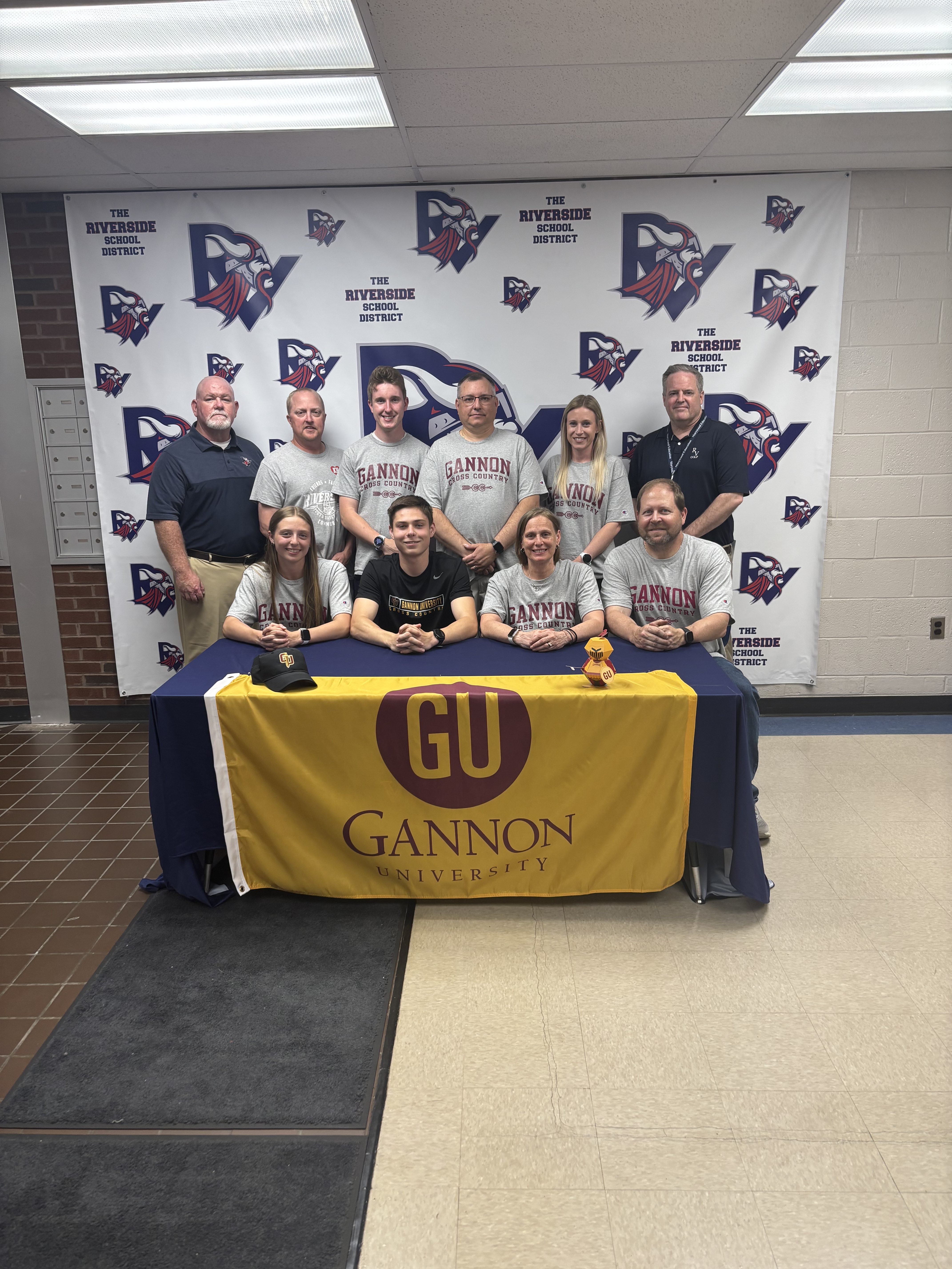Riverside’s Mikey Schimelfenig will continue his academic and cross country...