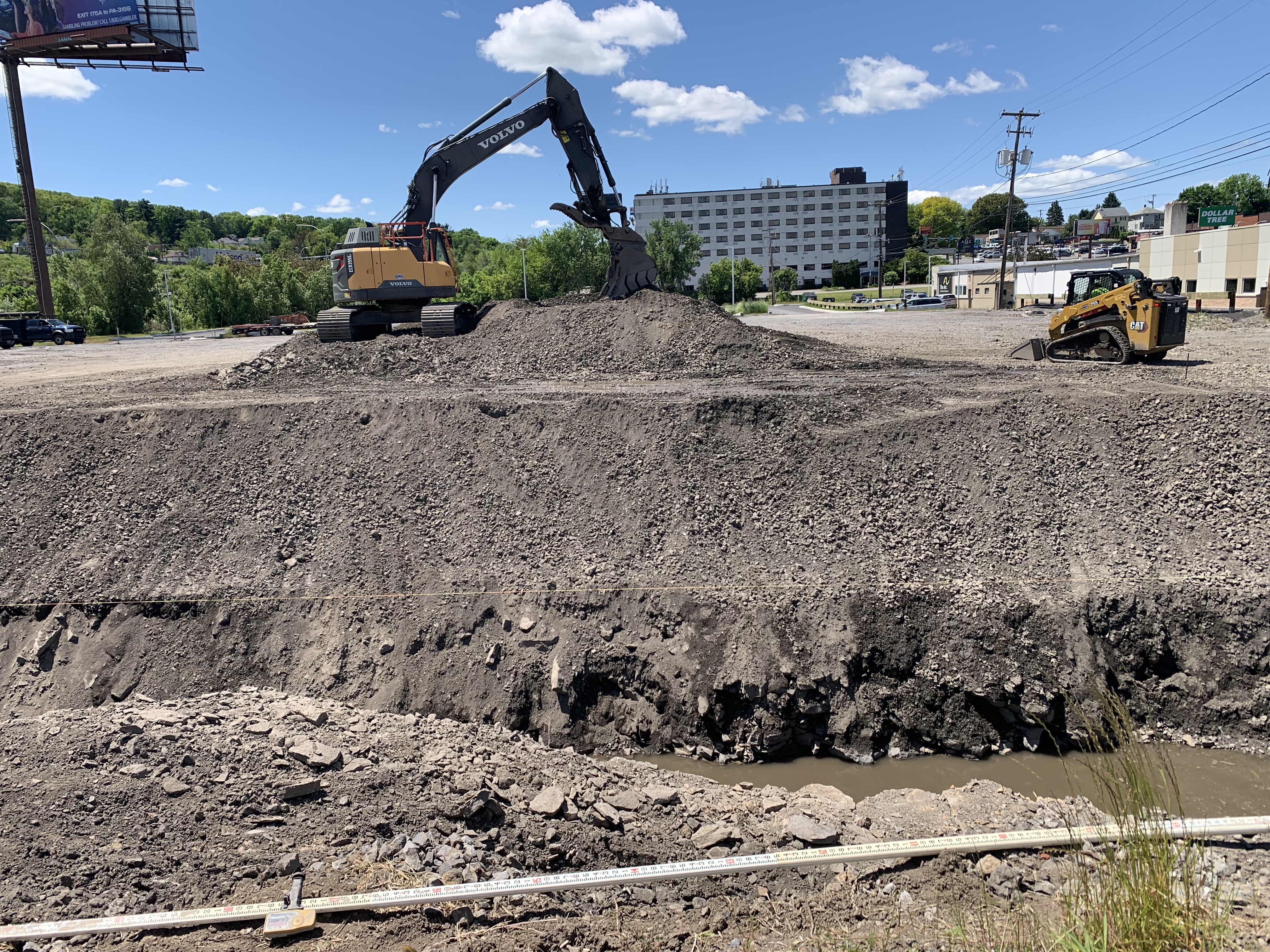 Excavation work taking place on Monday, June 1, 2026 at...