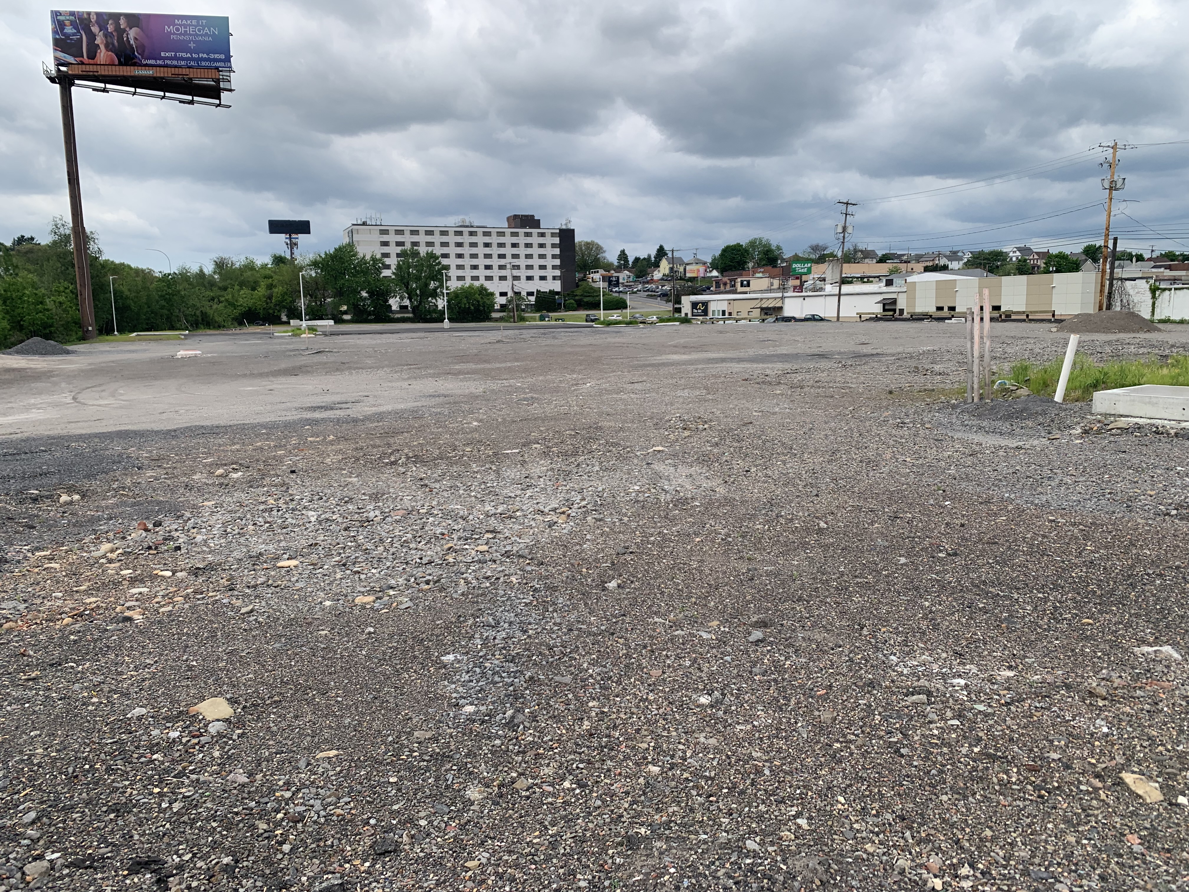 The site of a future Wawa along Moosic Street in...