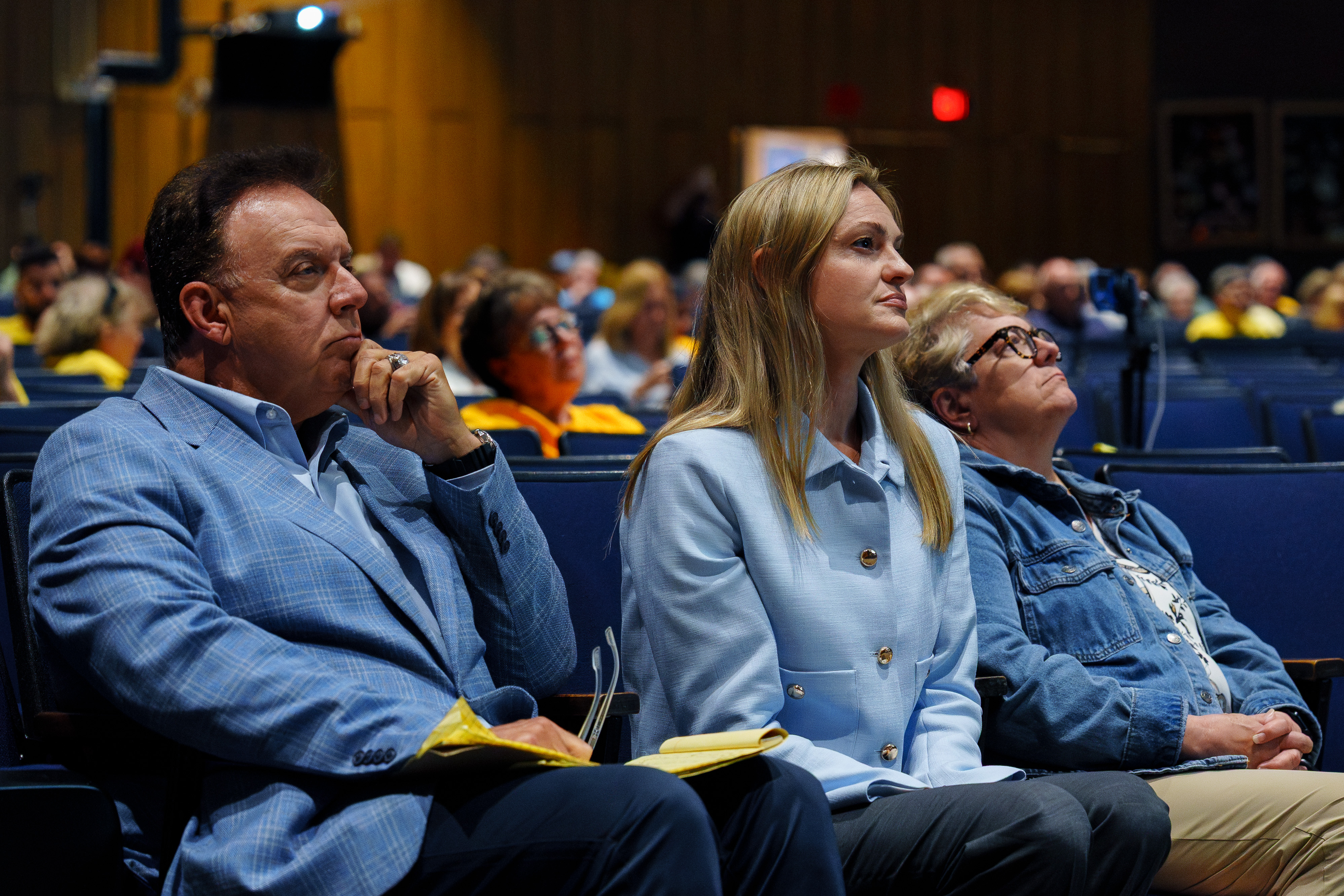 Scranton Mayor Paige Cognetti and Lackawanna County Controller Gary DiBileo,...