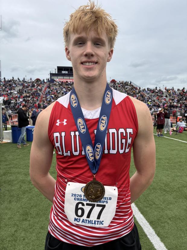 Blue Ridge's Chance Davis (JOBY FAWCETT / STAFF PHOTO)