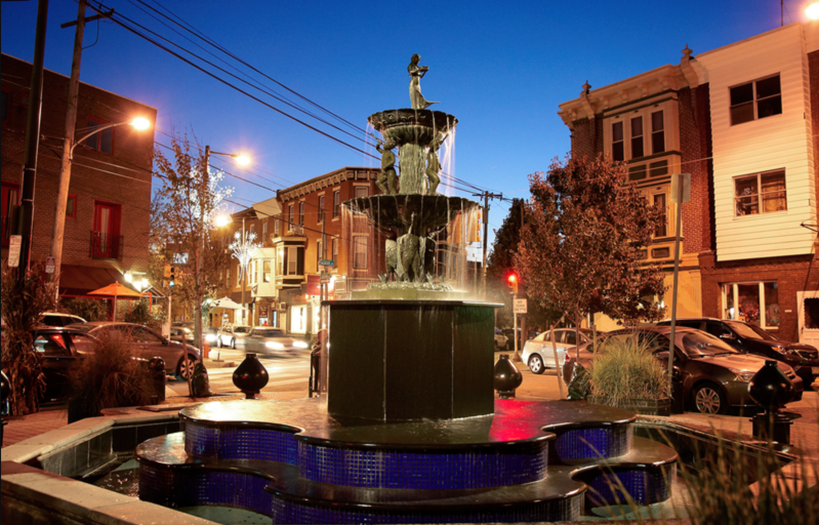 The singing fountain and much more “in the valley” of Passyunk