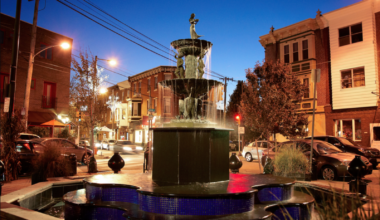 The singing fountain and much more “in the valley” of Passyunk