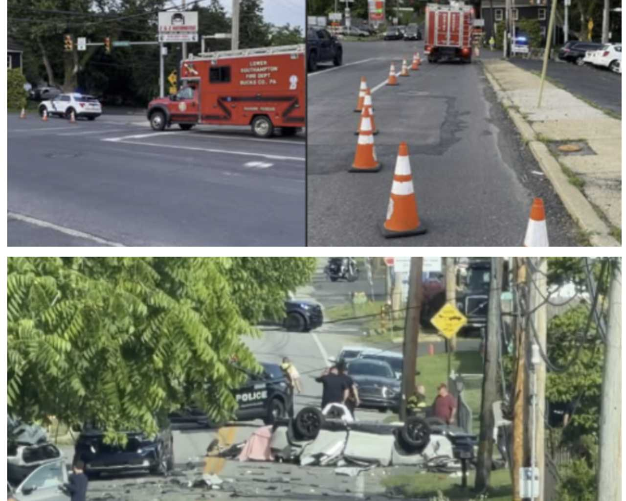 Driver Killed After Domestic Incident Ends In Airborne Bensalem Crash: Report (Update)