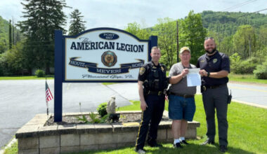 American Legion Post 867 presents donation to Spring Township Police | News, Sports, Jobs