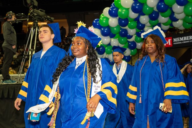 Allen High School held its 2026 graduation Friday, June 12, at the PPL Center in Allentown.(Jonathan Broady/Special to The Morning Call)