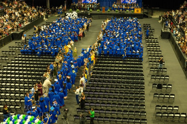 Allen High School held its 2026 graduation Friday, June 12, at the PPL Center in Allentown.(Jonathan Broady/Special to The Morning Call)